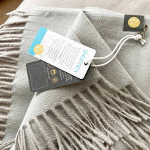 Load image into Gallery viewer, 100% Baby Alpaca Scarf - London Fog