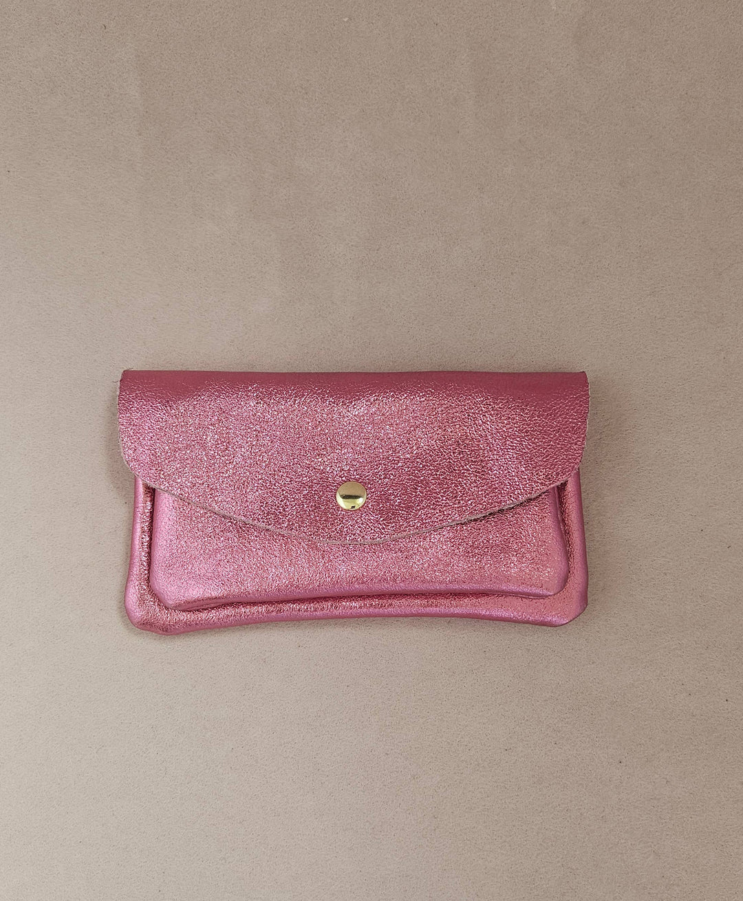 Kangaroo double pocket leather wallet Sky RM37