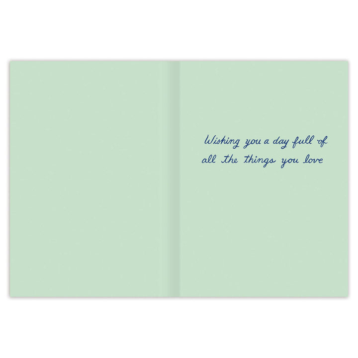 Sweet Treats Hedgehog Birthday Card
