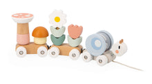 Load image into Gallery viewer, Sweet Cocoon Snail Pull-Along Stacker Train