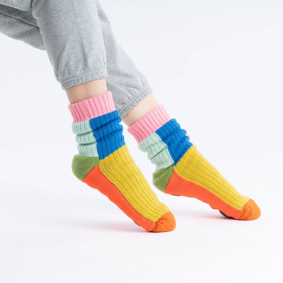 Kaleidoscope Knit House Socks VR534