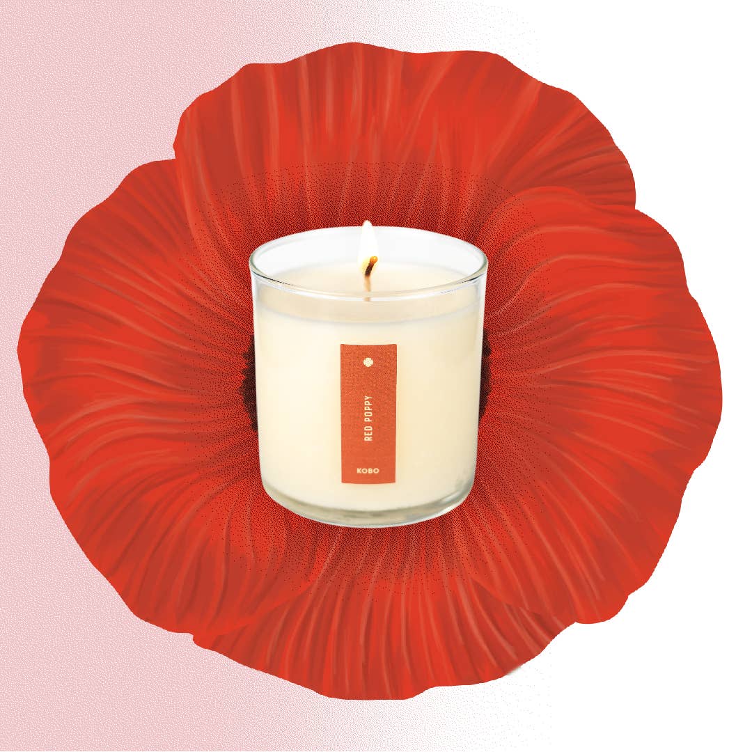 Red Poppy - Plant the Box Candle - 9oz.