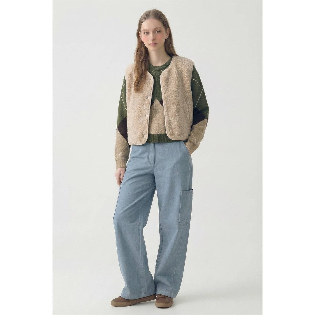 Cozyline Vintage Sherpa Vest VV59