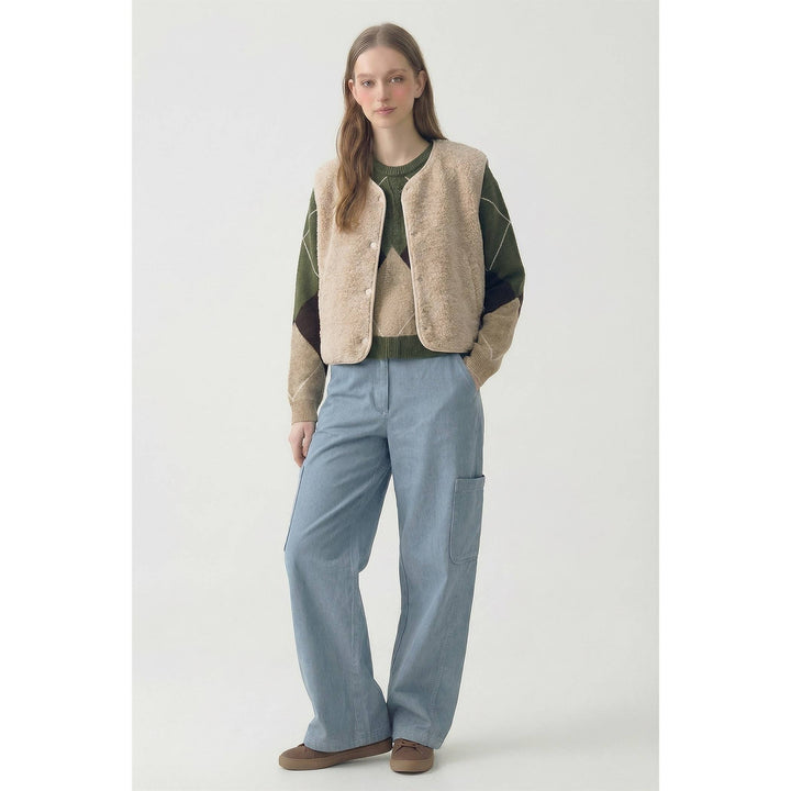 Cozyline Vintage Sherpa Vest VV59