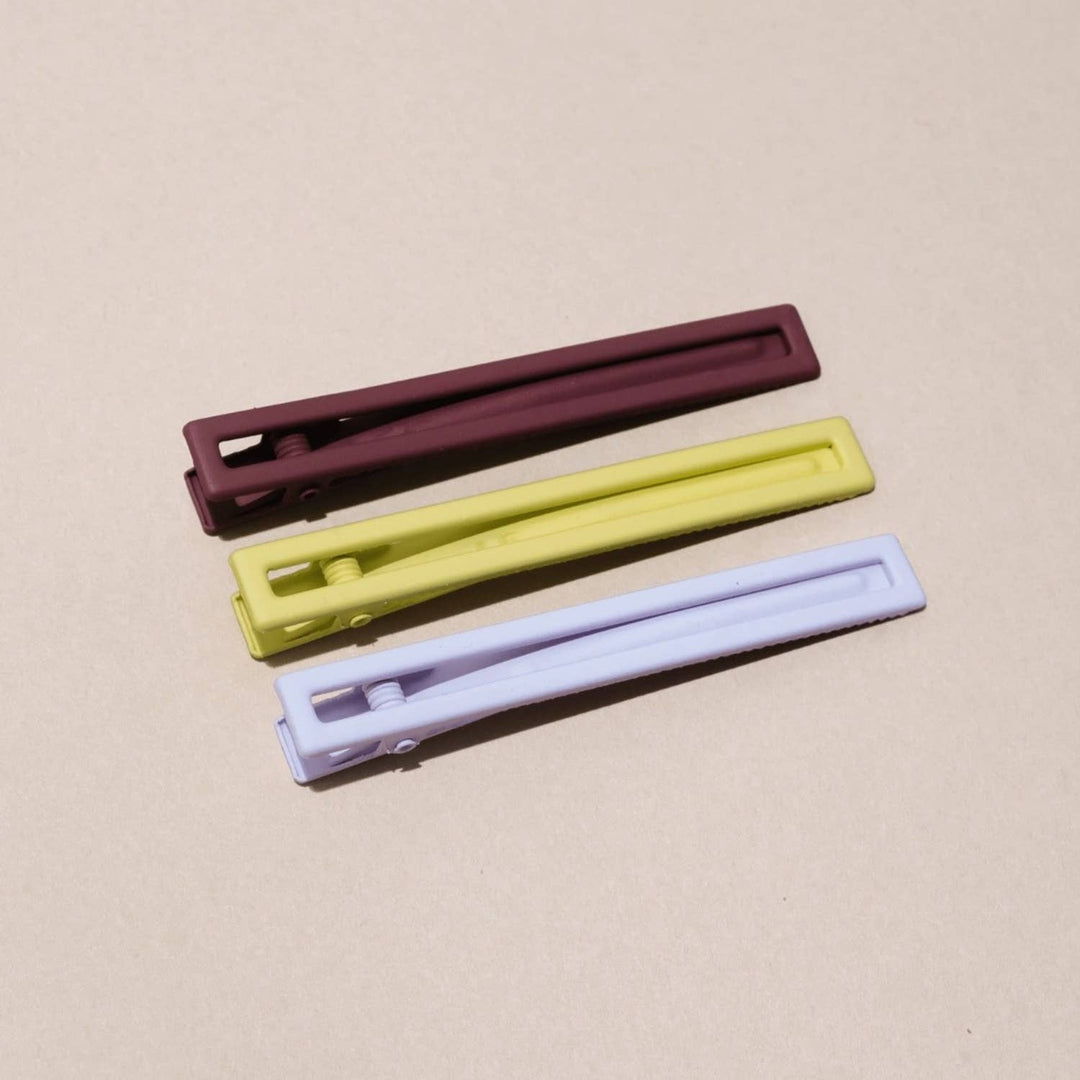 Yarrow | Alligator Hair Clips | Assorted | Metal Hair Pins