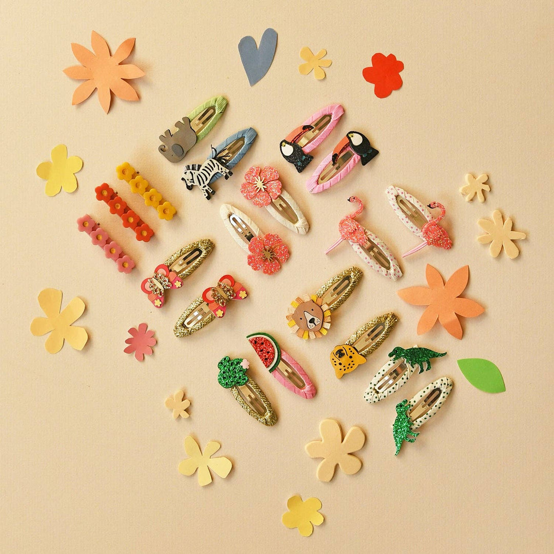 Spotty T-Rex Clips