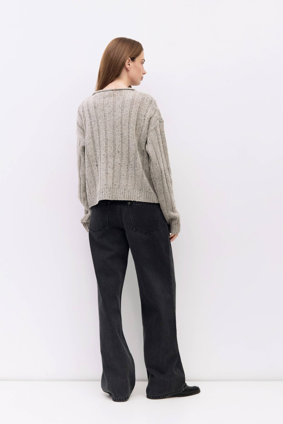 The Theodora Cardigan | Chunky Ribbed Cardigan MF732