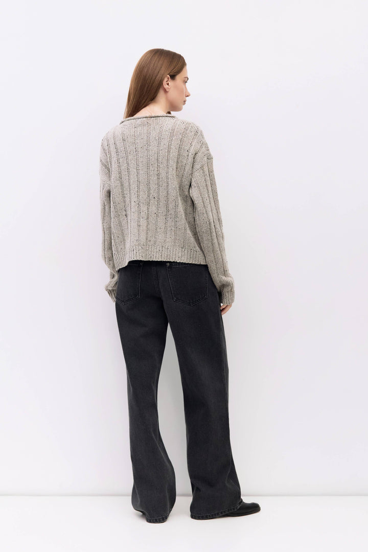 The Theodora Cardigan | Chunky Ribbed Cardigan MF732