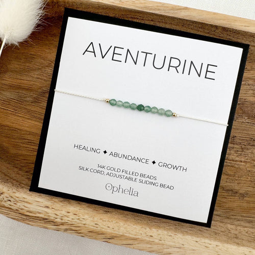 Aventurine Silk Bracelet