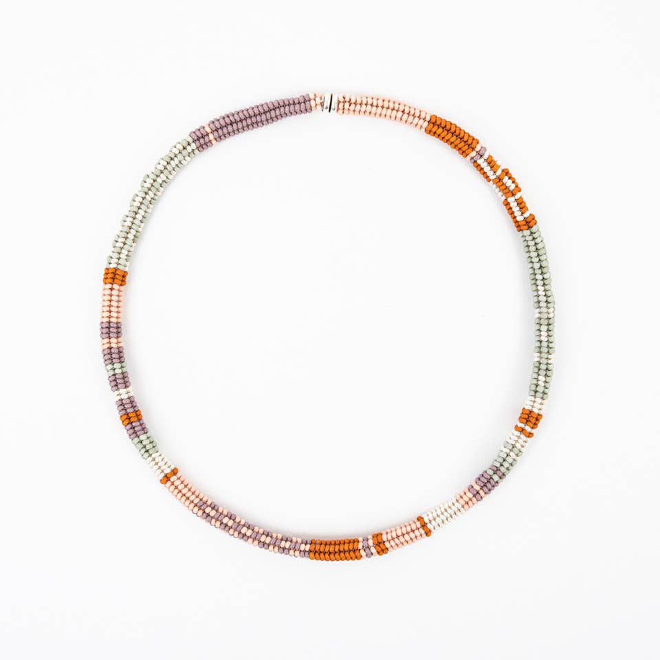 Beaded Patchwork Choker APL32
