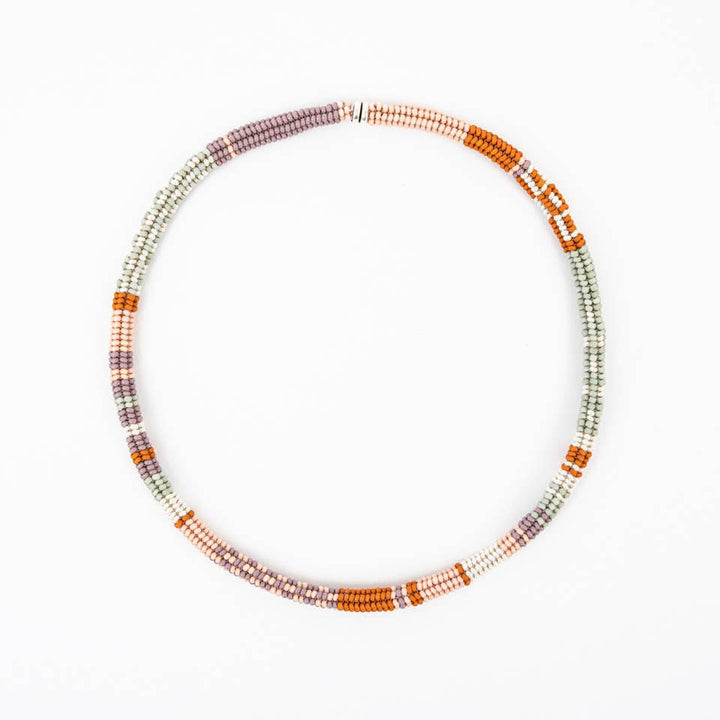 Beaded Patchwork Choker APL32