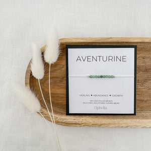 Aventurine Silk Bracelet