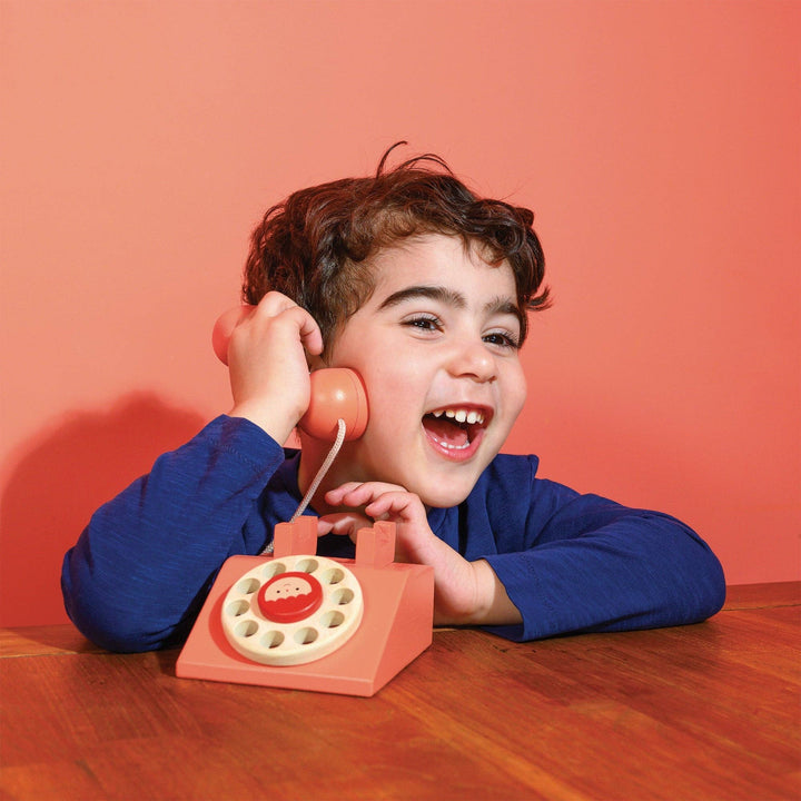 Wooden Toy Telephone