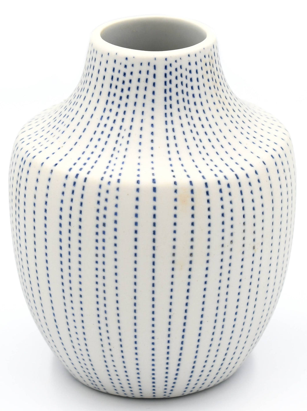 1574W26 Handcrafted Porcelain Bud Vase