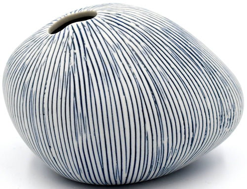 158W27 Handcrafted Porcelain Bud Vase