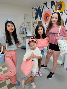 (Kids) Getting to know your sewing machine - reversible tote bag (7-14 Years Old)