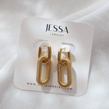 Load image into Gallery viewer, Ivy Drop Earrings | Statement Earrings JJ202