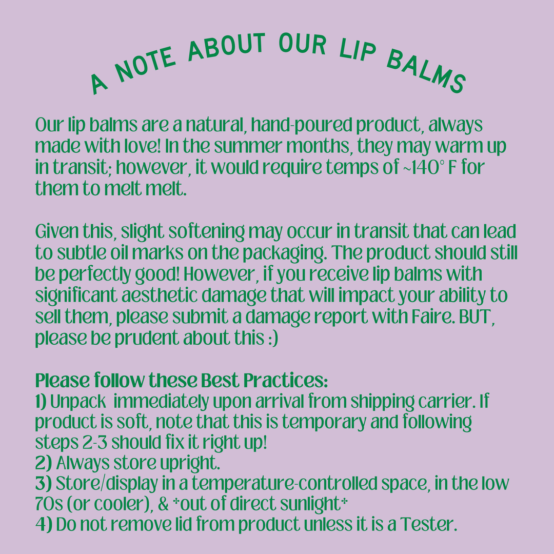 Orange Cream Organic Lip Balm / 0.3 oz Biodegradable Tube 🍊
