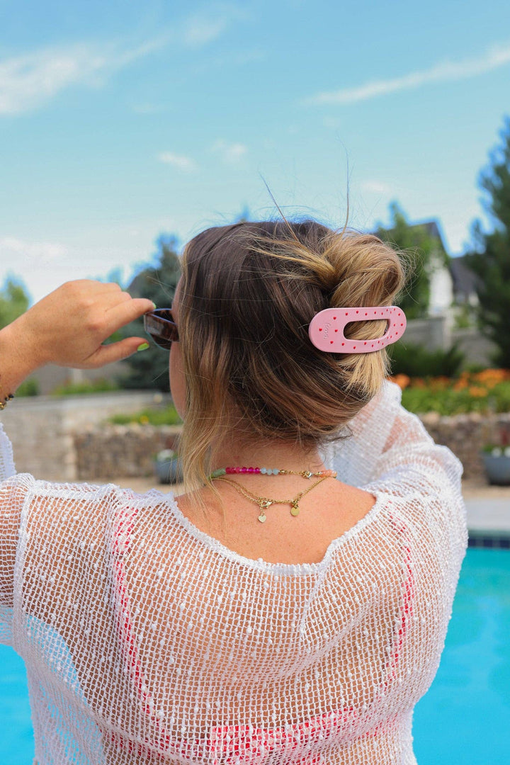 POLKA DOT OVERSIZED LAY DOWN CLAW KX24