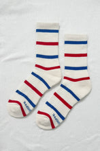 Load image into Gallery viewer, Striped Boyfriend Socks