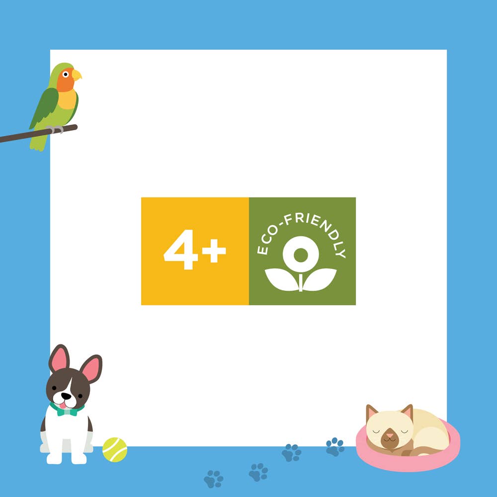 Coloring Book With Stickers: Pets