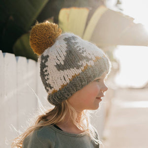 T-Rex Knit Beanie Hat Baby & Kids