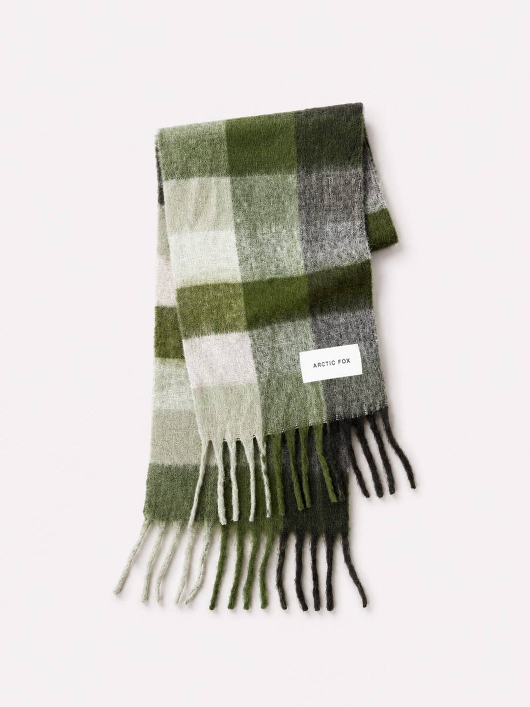 The Reykjavik Scarf - 100% Recycled - Mossy Greens - FW26