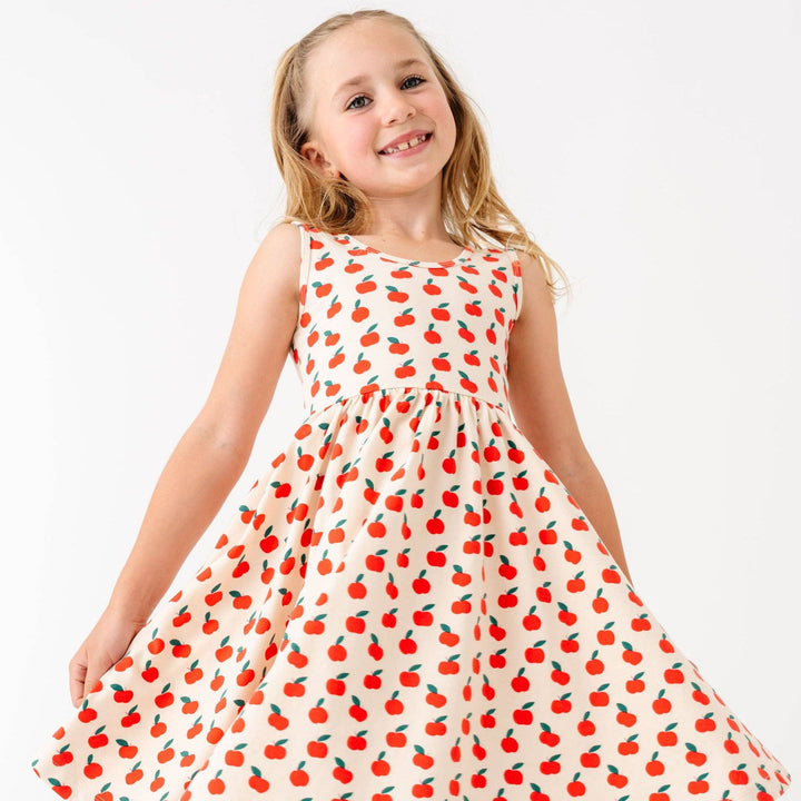 Tank Ballet Dress in Apples AM35