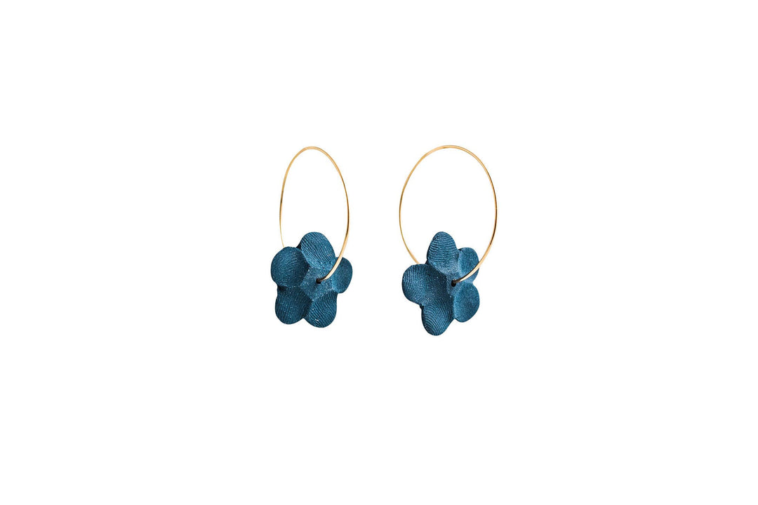 Flower Hoops J239