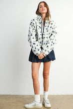 Load image into Gallery viewer, Floral Print Fluffy Fleece Jacket - BM811