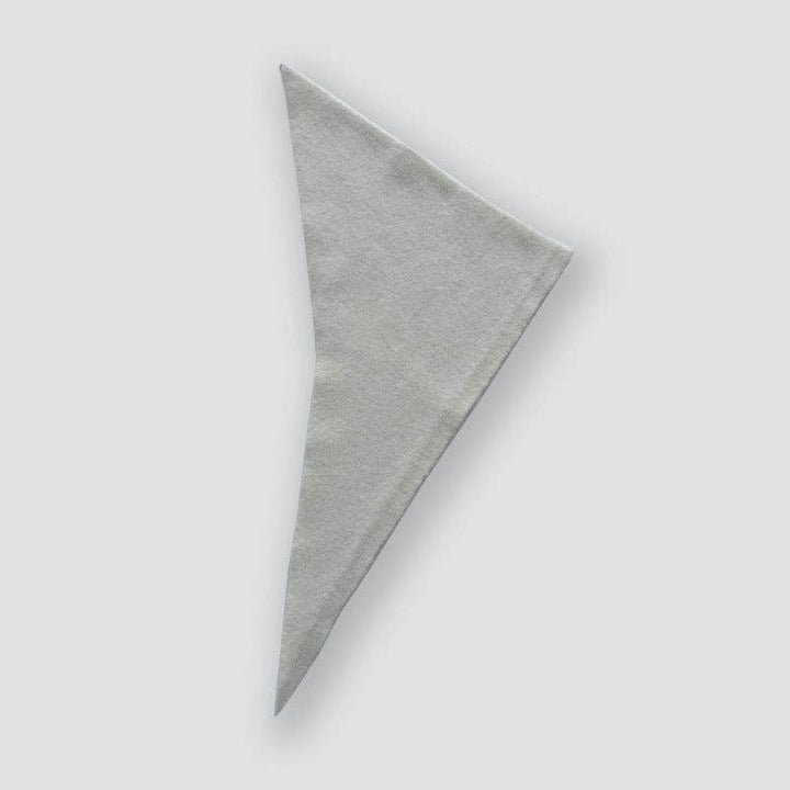 Solid Color Knitted Wool Blend Triangle Scarf for Women SL499