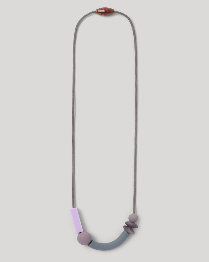 Pewter Balance Teething Necklace