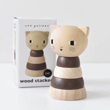 Load image into Gallery viewer, Wood Stacker - Cat