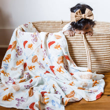Load image into Gallery viewer, Mushrooms Baby Swaddle CT24