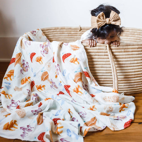 Mushrooms Baby Swaddle CT24