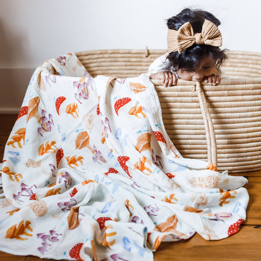 Mushrooms Baby Swaddle CT24