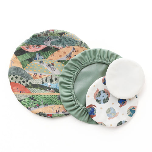 Sustainable Bowl Caps for Food Storage