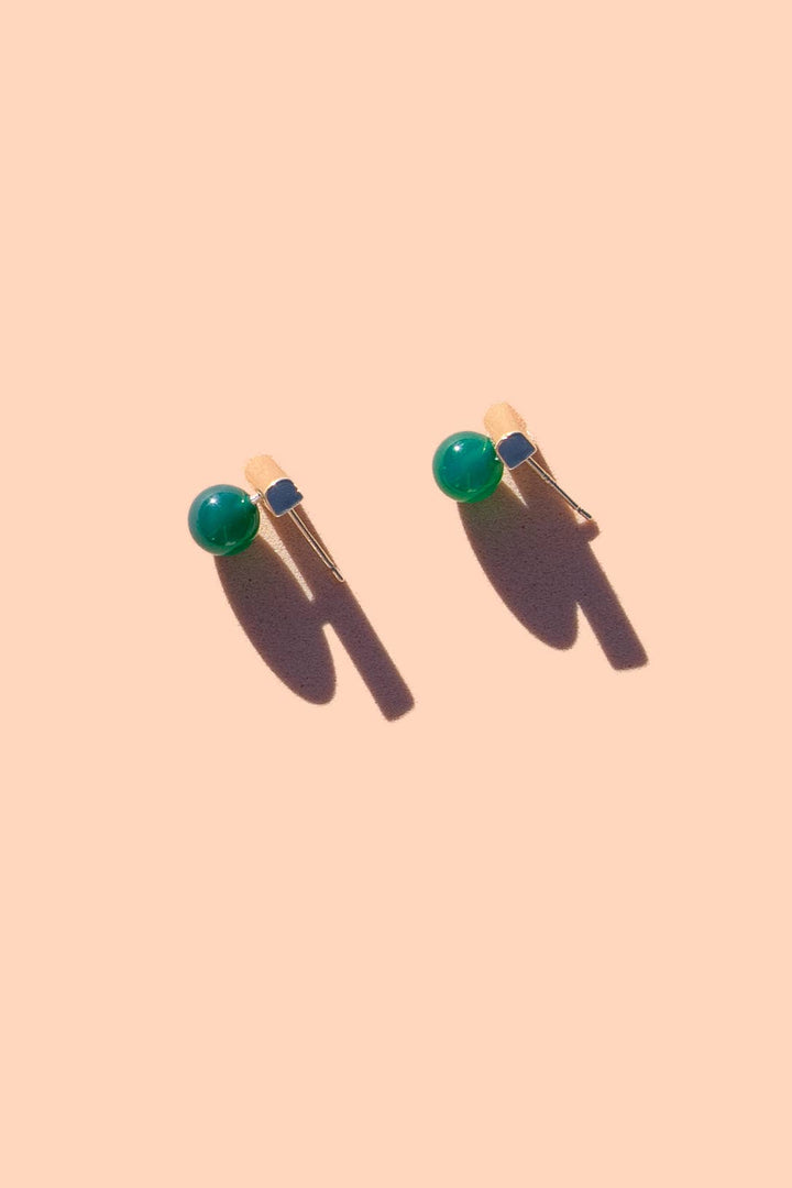 Morse Code Studs - 18K Gold Plated PJ25