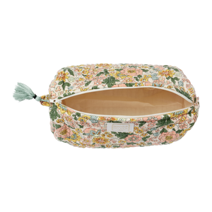 Toilet Pouch Printed With Indian Flowers Indi Amaia Rose BH25