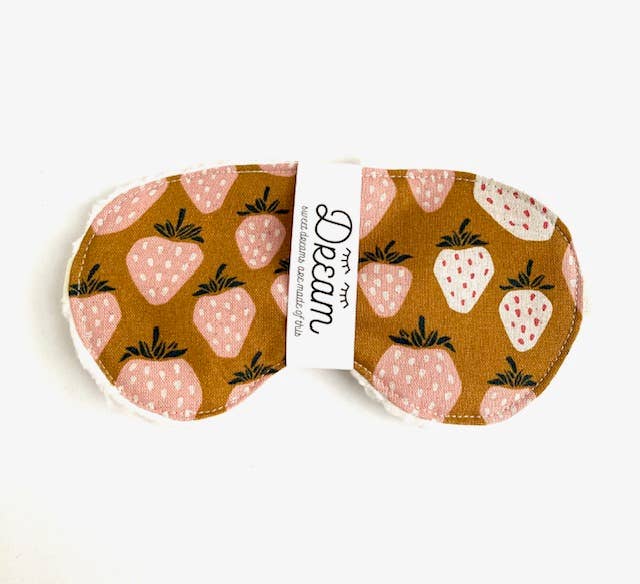 Sleep Mask / Vintage Strawberry