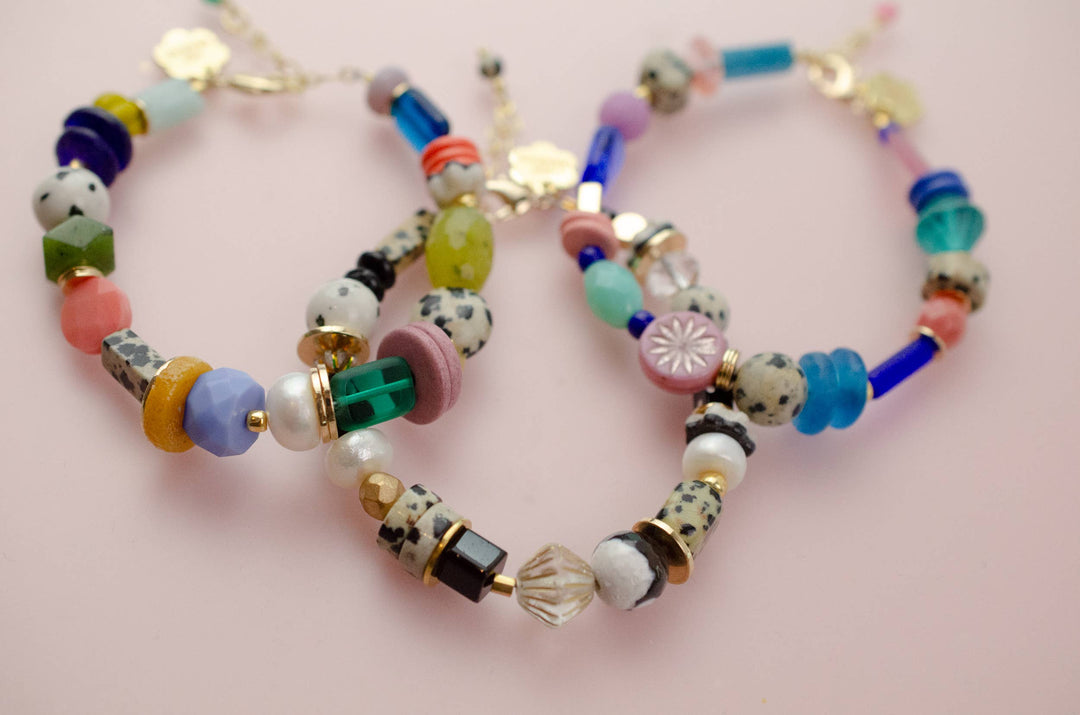 Colorful Handmade Beaded Bracelets JM124