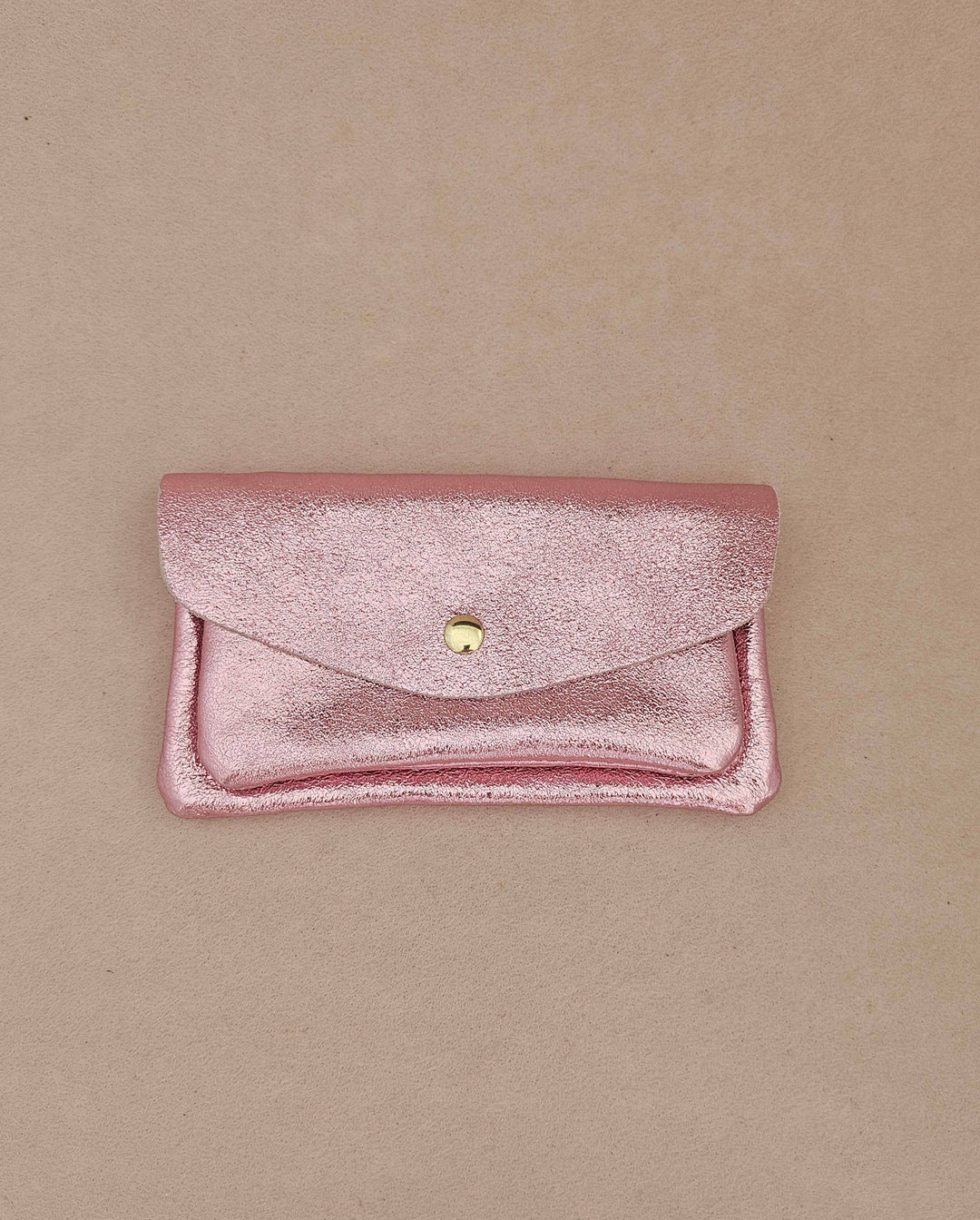 Kangaroo double pocket leather wallet Sky RM37