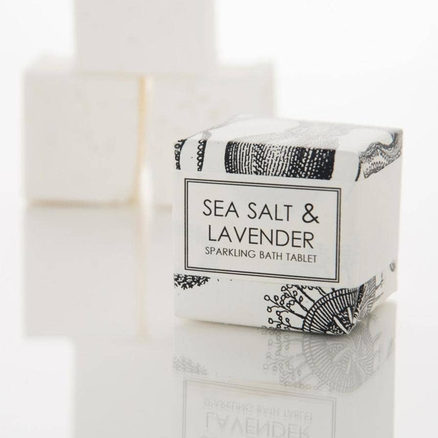 Sea Salt &amp; Lavender Sparkling Bath Tablet