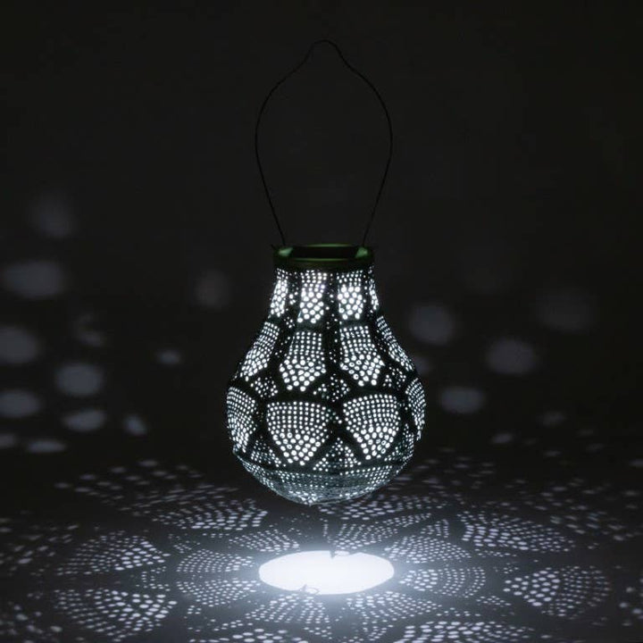 Stella Bulb 8" Solar Lantern - Sage