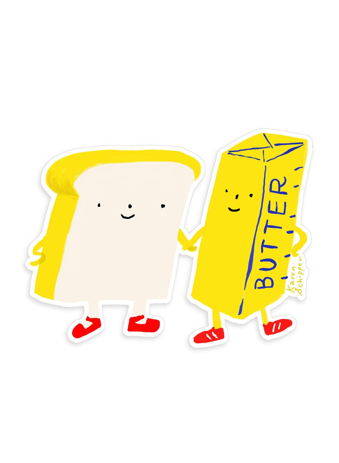 Bread and Butter Sticker KSS