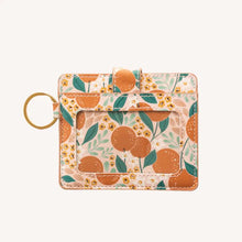 Load image into Gallery viewer, Oranges Floral Wallet