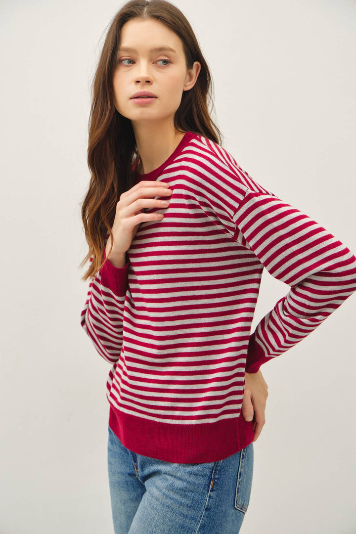 WOOL BLENDED SWEATER