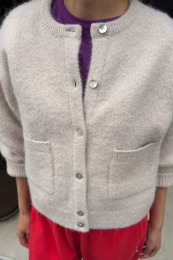Amélie Alpaca Cardigan