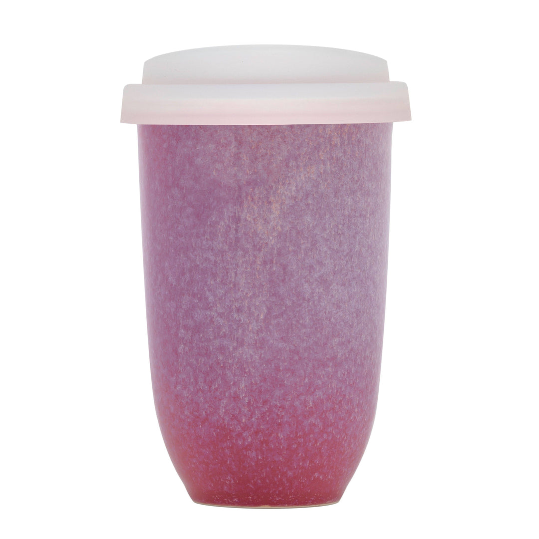Astral Bloom Ceramic Travel Mug – 12oz Reusable Cup NV27