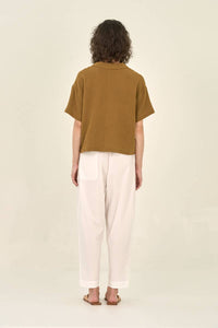 41585GZ - COTTON GAUZE SHORT SLEEVE SHIRT
